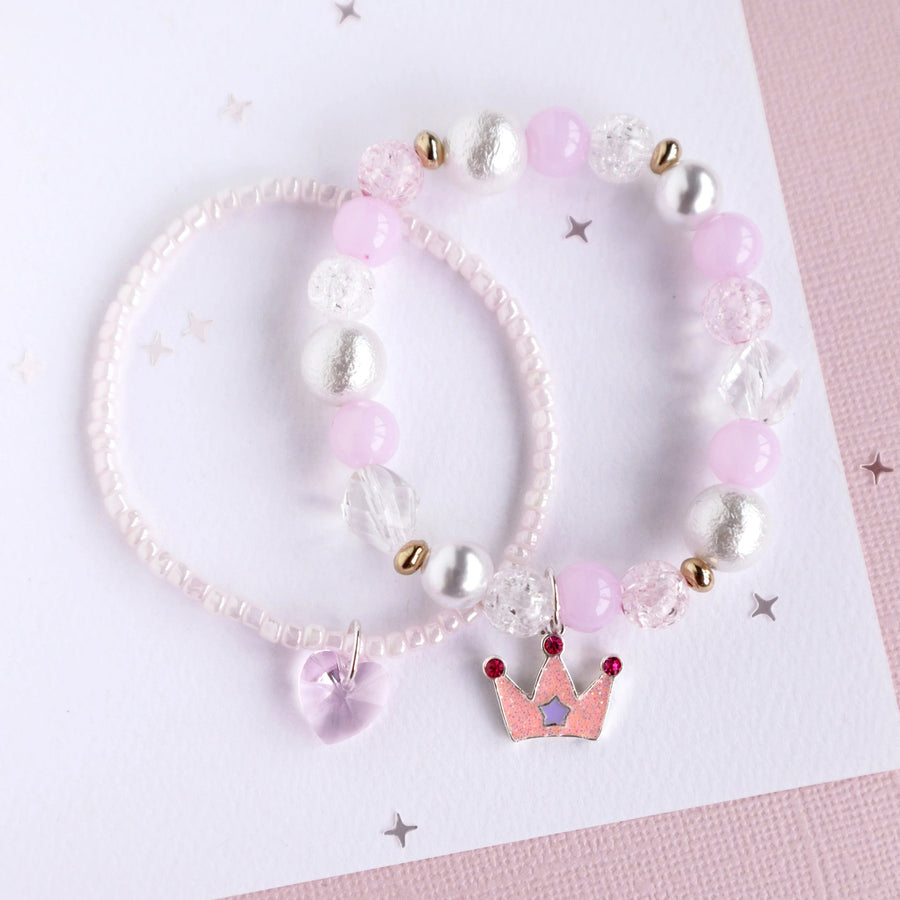 Princess Tiara Bracelet Set