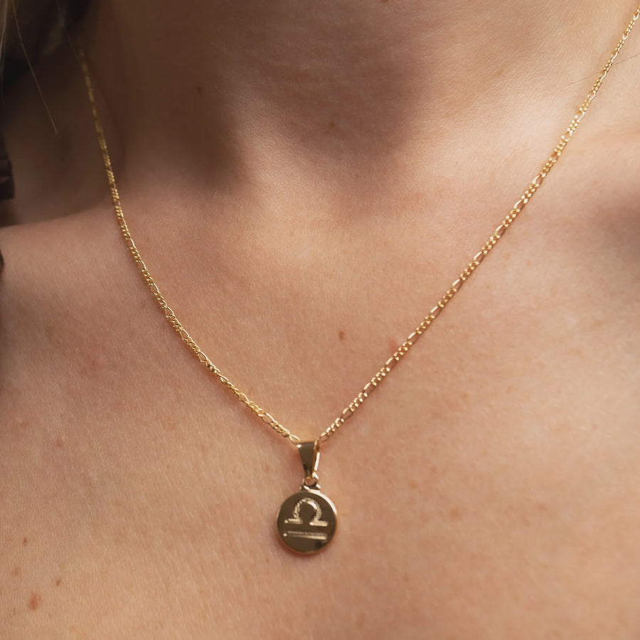 The Zodiac Pendant Necklace Libra