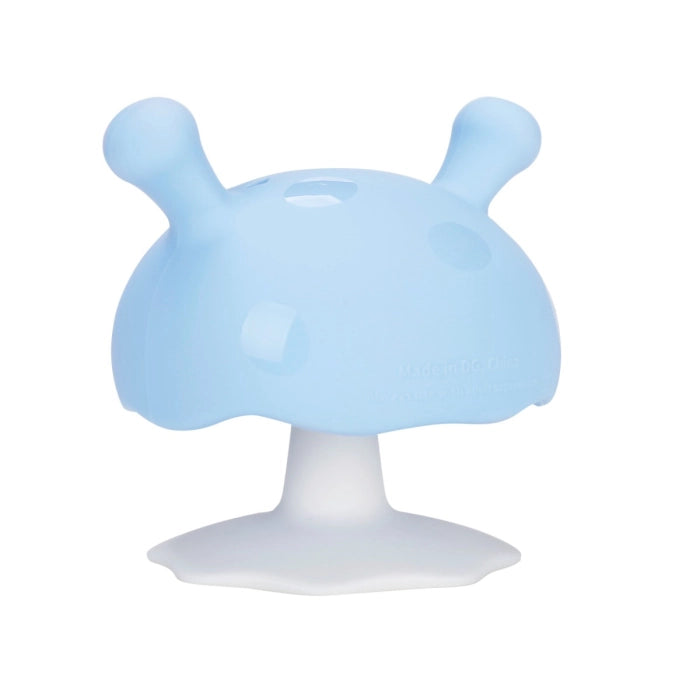 Mushroom Teether - Light Blue