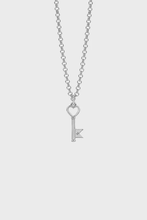 Monogram Key Necklace 45cm