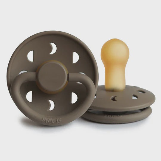 Moon Phase Pacifier (Latex) Portobello