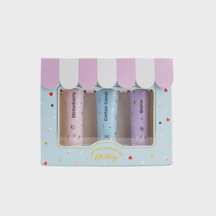 Oh Flossy - Natural Lip Gloss Set