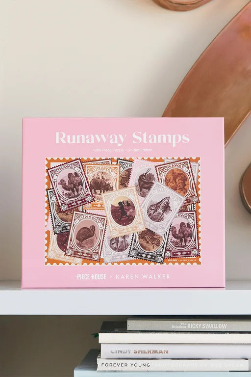 Runaway Stamps - 1000 Piece Puzzle - Limited Edition