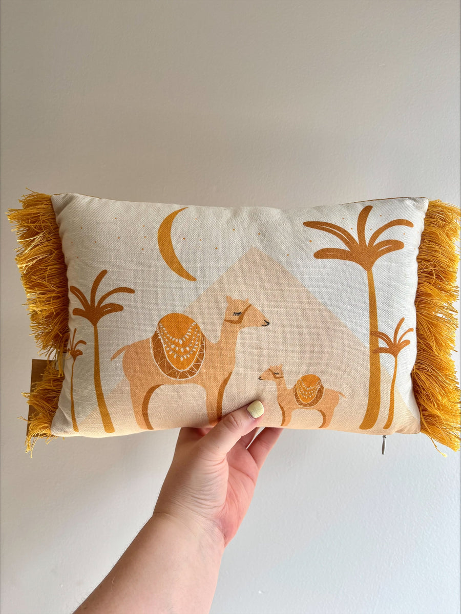 Golden Camel Cushion