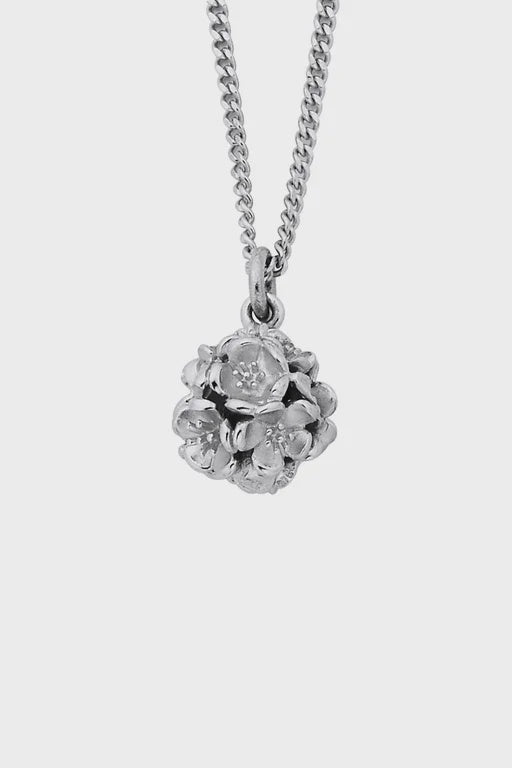 Small Flower Ball Necklace 45cm