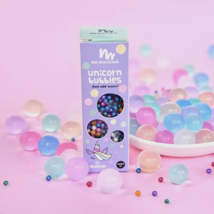 Water Beads Unicorn Bubbles