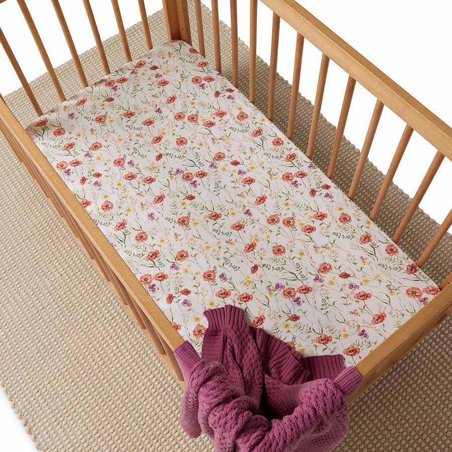 Meadow Cot Sheet