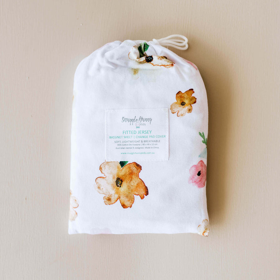 Poppy Bassinet Sheet